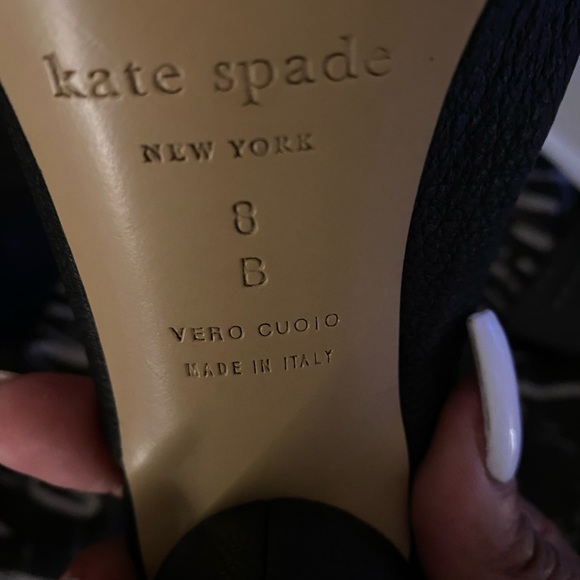 Kate spade open toed heels. Style “vero cuoio” - Picture 5 of 7